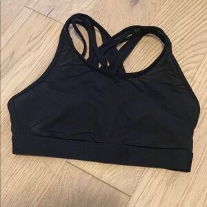 Fabletics Women's Black Sports Bra